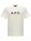 James Short Sleeve T-Shirt White - A.P.C. - BALAAN 3