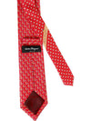 Silk Neck Tie Red - SALVATORE FERRAGAMO - BALAAN 5