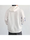 Distressed Smudgy Print Hoodie White - DIESEL - BALAAN 5