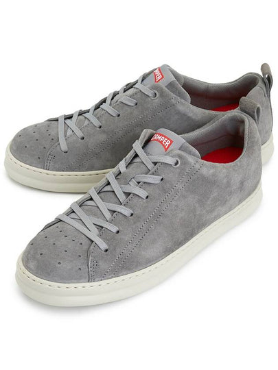 Runner Leather Low Top Sneakers Grey - CAMPER - BALAAN 2