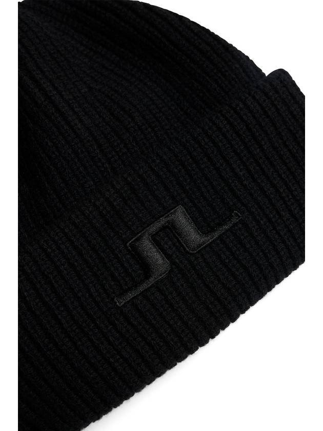 Women's Abby Beanie Black - J.LINDEBERG - BALAAN 4