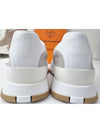 Blended Fabrics Bi-Color Plain Leather Logo Low Top Sneakers - HERMES - BALAAN 7