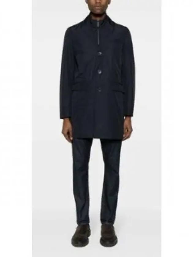 Layered Shell Single Coat Navy - HERNO - BALAAN 2