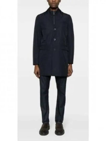 Layered Shell Single Coat Navy - HERNO - BALAAN 2