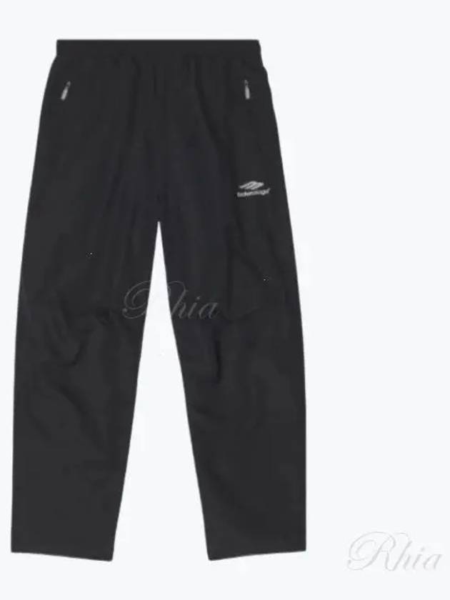 3B Sports Icon Small Fit Track Pants Black - BALENCIAGA - BALAAN 2