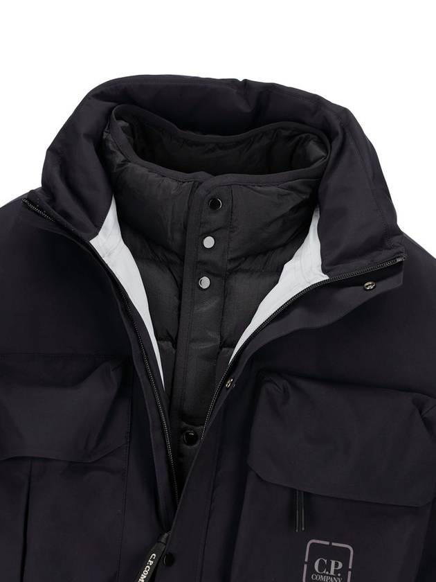 Metropolis Series Gore-Tex 3L Infinium Hooded Jacket Black - CP COMPANY - BALAAN 5