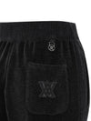 Official W CHANILLE KNIT JOGGER PT BK - ANEWGOLF - BALAAN 7