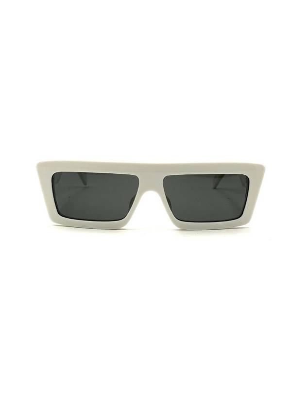 Men's Sunglasses Bianco Grigio - CELINE - BALAAN 1