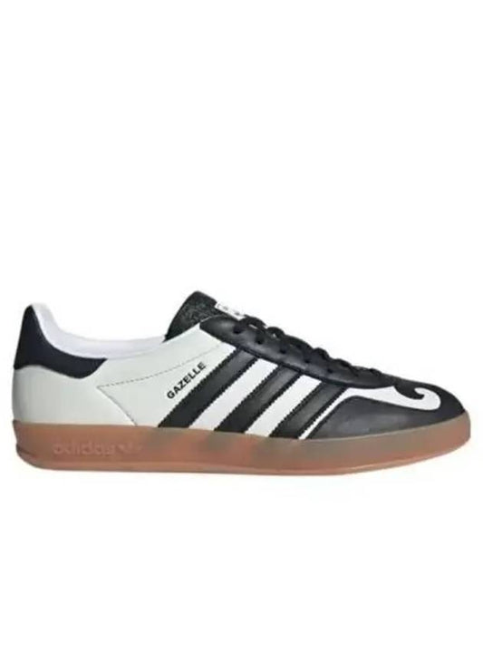 Gazelle Indoor Low Top Sneakers White Black - ADIDAS - BALAAN 2