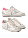 Superstar Low Top Sneakers Pink Silver White - GOLDEN GOOSE - BALAAN 2