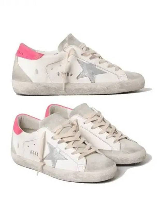 Superstar Low Top Sneakers Pink Silver White - GOLDEN GOOSE - BALAAN 2