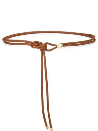 Silviah Leather Belt Brown - ISABEL MARANT - BALAAN 2