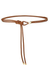 Silviah Leather Belt Brown - ISABEL MARANT - BALAAN 2