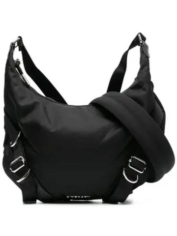 Voyou Nylon Shoulder Bag Black - GIVENCHY - BALAAN 1