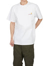 American Script Men s Short Sleeve T Shirt I029956 02XX - CARHARTT WIP - BALAAN 5