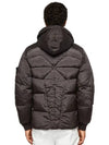 Wappen Patch Metal Econyl Down Padding Charcoal - STONE ISLAND - BALAAN 4