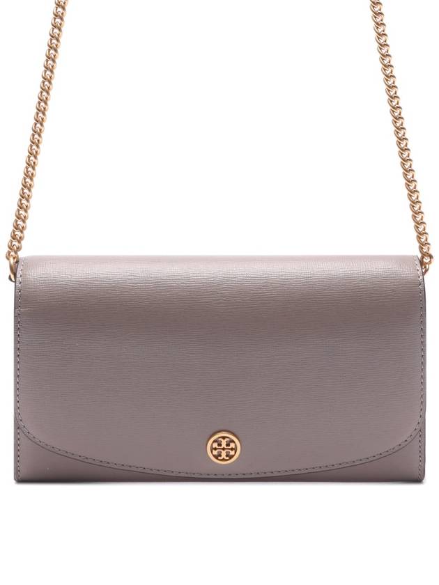 Robinson Chain Long Wallet Grey - TORY BURCH - BALAAN 3