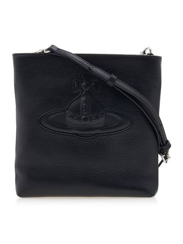 Squire Square Cross Bag Black - VIVIENNE WESTWOOD - BALAAN 1