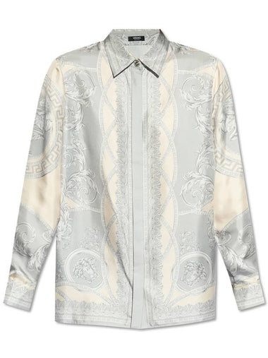 Versace Silk Shirt, Women's, Cream - VERSACE - BALAAN 1