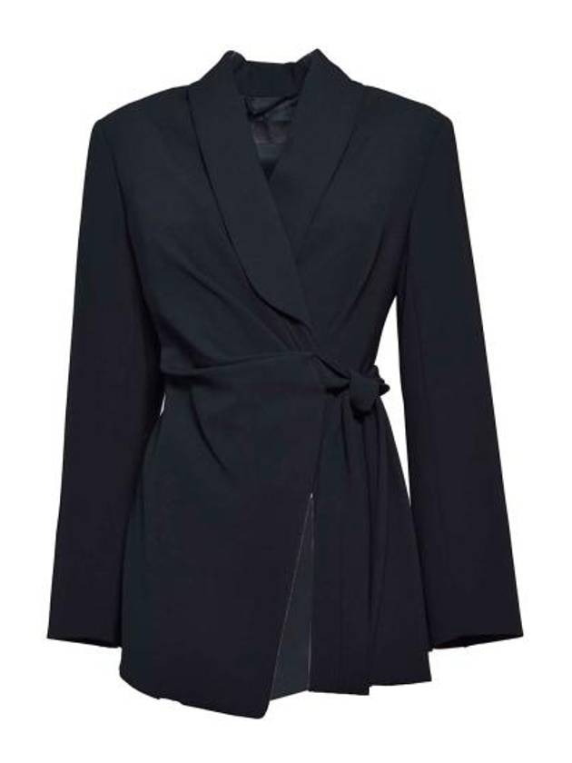 Comma Triacetate Jacket Black - MAX MARA - BALAAN 1