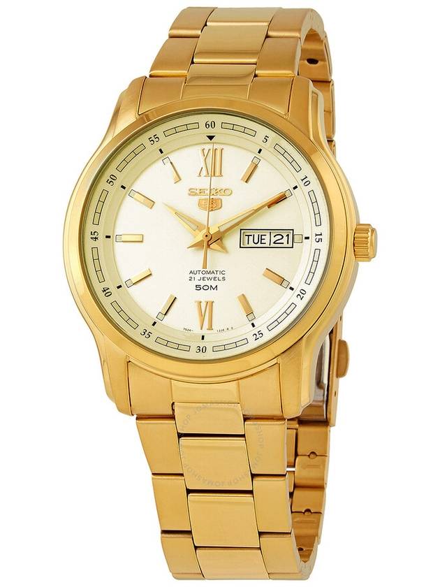 Seiko 5 Automatic Champagne Dial Men's Watch SNKP20K1S - SEIKO - BALAAN 1