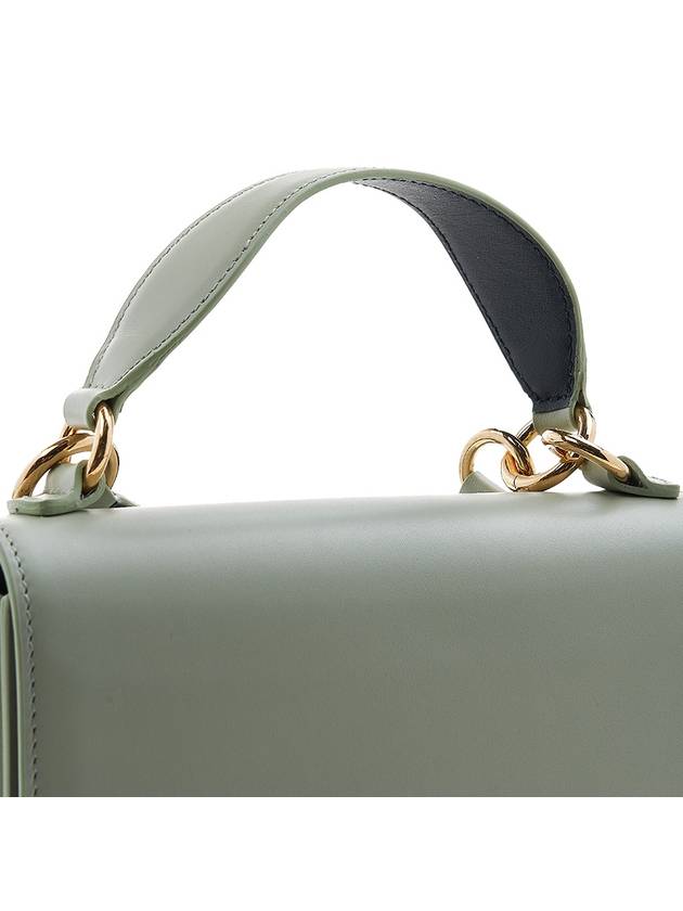 Satchel Leather Small Cross Bag Mint - JIL SANDER - BALAAN.