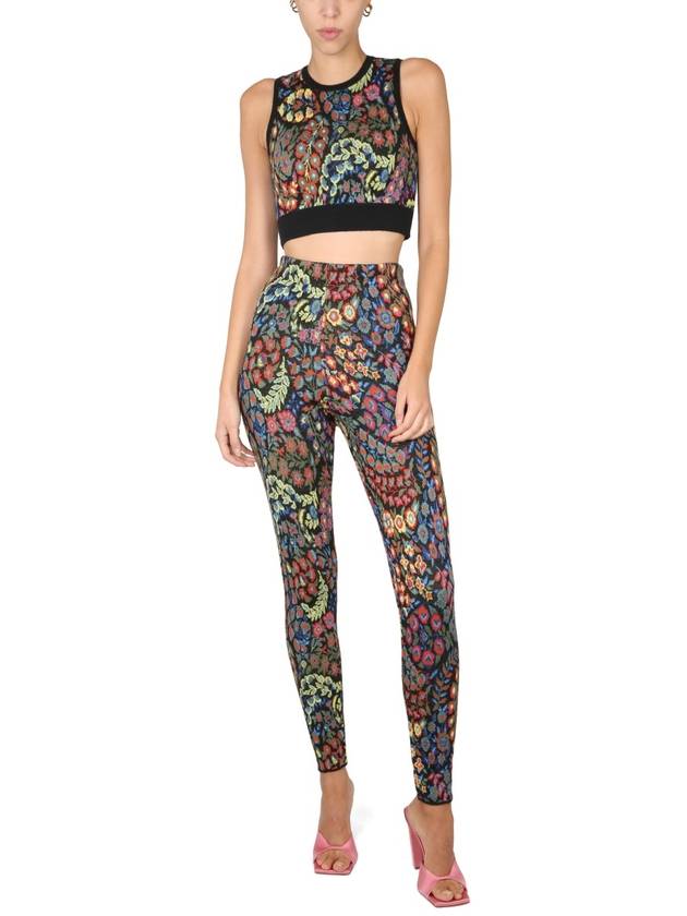 Jacquard Wool Blend Top Leggings 1374491440001 B0040193517 - ETRO - BALAAN 1