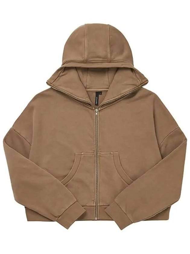 Cotton Hooded Jacket Beige - ENTIRE STUDIOS - BALAAN 4