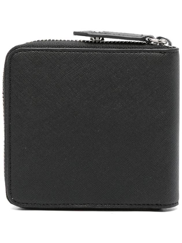 ORB Plaque Zip Around Coin Wallet Black - VIVIENNE WESTWOOD - BALAAN 3