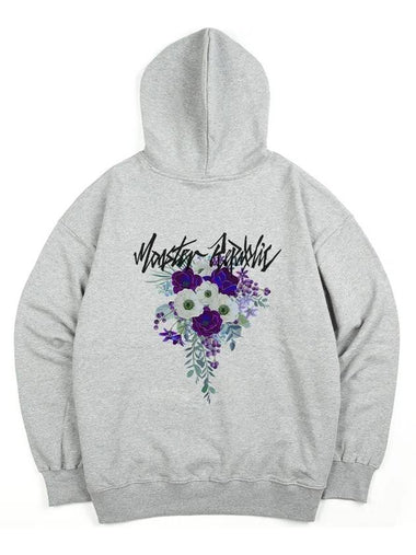 Movement Flower Hoodie Lavender Purple Grey - MONSTER REPUBLIC - BALAAN 1