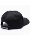 Men's Logo Patch Ball Cap Black 3B000020U162999 - MONCLER - BALAAN 2