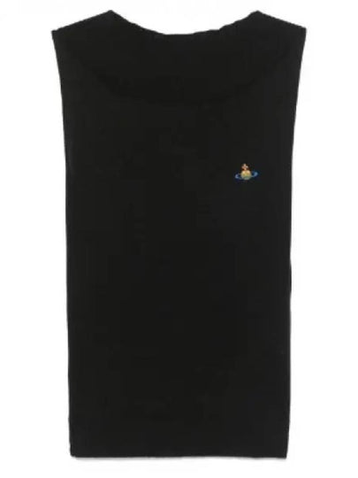 ORB Logo Sleeveless Black - VIVIENNE WESTWOOD - BALAAN 2