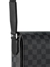 District PM Damier Graphite Coated Canvas Messenger Bag Black - LOUIS VUITTON - BALAAN 7