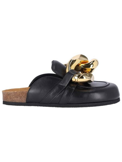 Women's Bold Chain Bloafer Black - JW ANDERSON - BALAAN 2