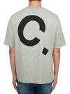 Cory All Over Logo Short Sleeve T-Shirt Grey - A.P.C. - BALAAN 3