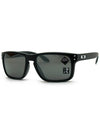 Eyewear Holbrook Frame Prizm Sapphire Polarized Lenses Low Bridge Fit Sunglasses Black - OAKLEY - BALAAN 2