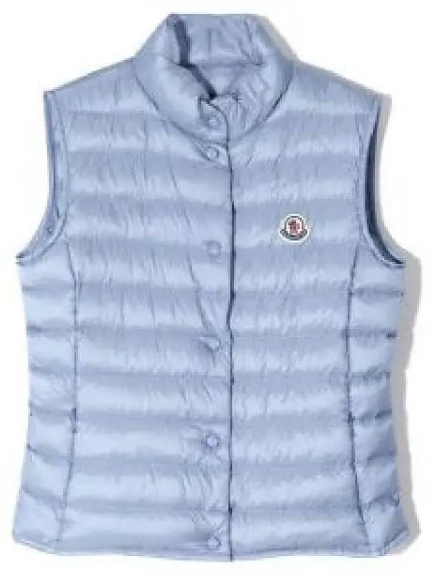 24 1A10200 53048 715 Liane logo patch padded vest - MONCLER - BALAAN 1