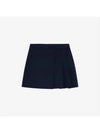 Women's Cataleya Pleated Skirt Navy - J.LINDEBERG - BALAAN 3