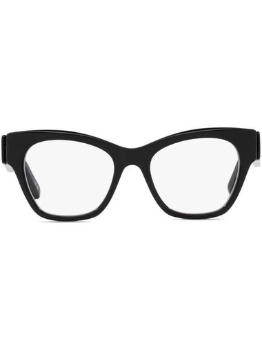 Eyewear Logo Print Cat Eye Frame Glasses - BALENCIAGA - BALAAN 1