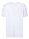 Archetype Logo Print Short Sleeve T-Shirt White - GIVENCHY - BALAAN 3