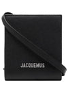 Le Gazzo Cross Bag Black - JACQUEMUS - BALAAN.