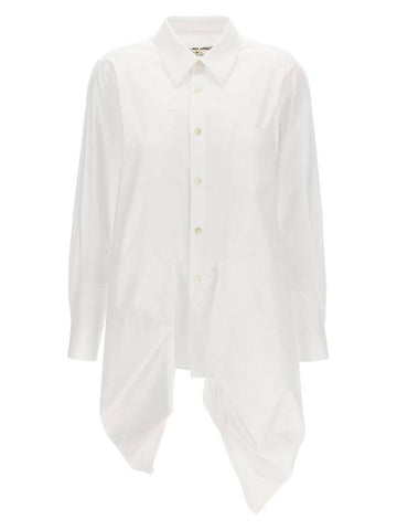 FW 23 24 Shirt asimmetrica GLB009W232 - COMME DES GARCONS - BALAAN 1