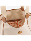 Nalani Canvas Tote Bag Beige - MONCLER - BALAAN 5