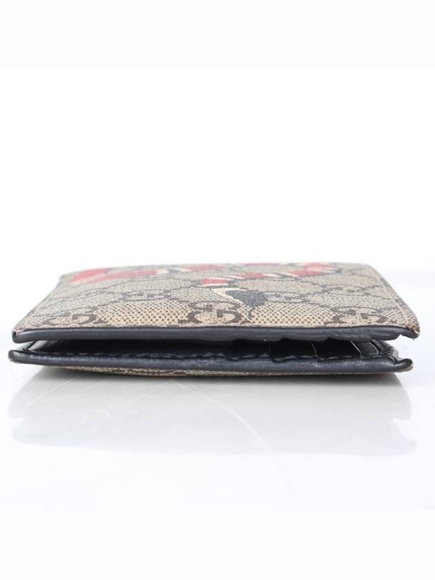 Snake half wallet beige - GUCCI - BALAAN 6