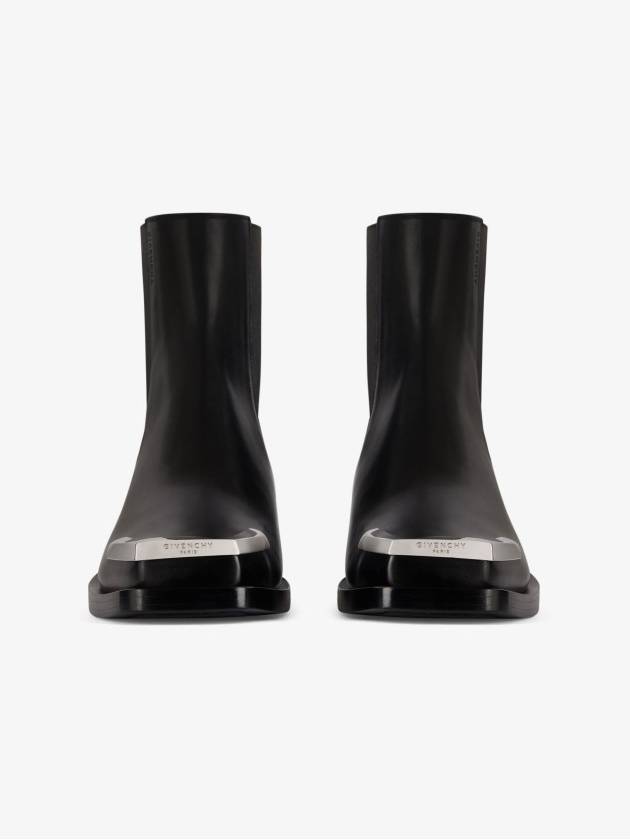 Leather metallic toe cap Austin Chelsea boots bh602eh0r0 - GIVENCHY - BALAAN 6