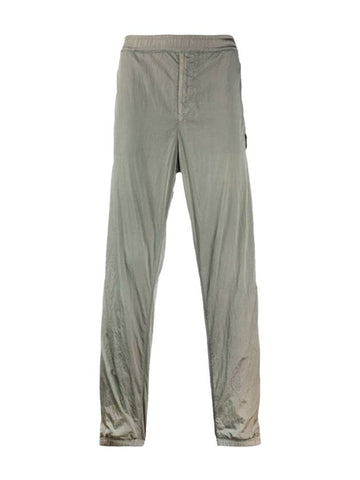 Men's Waffen Patch Metal Track Pants Gray - STONE ISLAND - BALAAN 1