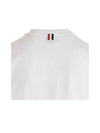 Midweight Jersey Short Sleeve T-Shirt White - THOM BROWNE - BALAAN 5