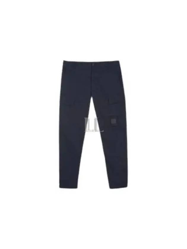 Technical Panama Ergonomic Cargo Straight Pants Navy - CP COMPANY - BALAAN 2