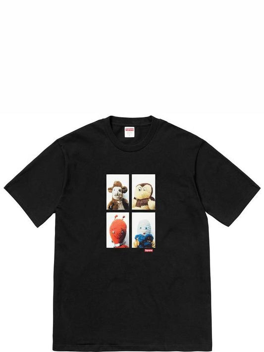 x Mike Kelley AhhYouth Black Short Sleeve TShirt Mike Kelley AhhYouth! Tee Black - SUPREME - BALAAN 1