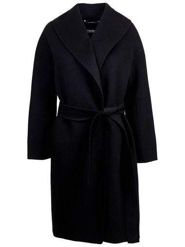 Women s Mesh Belted Virgin Wool Coat 2429016121600 013 - S MAX MARA - BALAAN 1